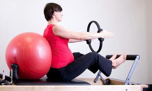 Pregnant Pilates